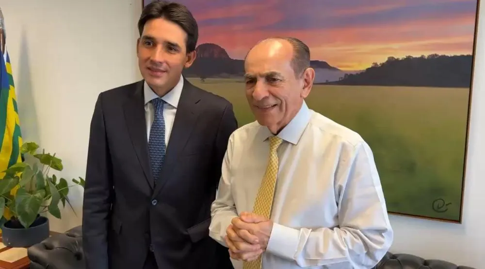 Senador Marcelo Castro e ministro Silvio Costa Filho - (Imagem: Marcos Cunha)