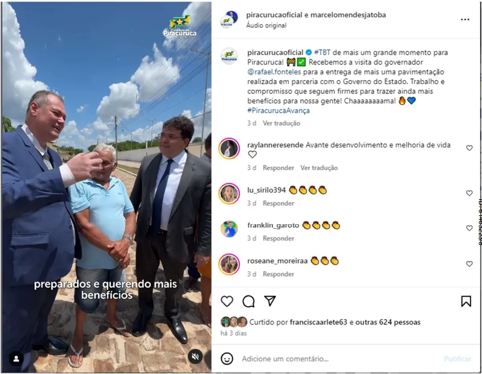 Prefeitos do Piauí estão na mira do MP por uso indevido de redes sociais de prefeituras