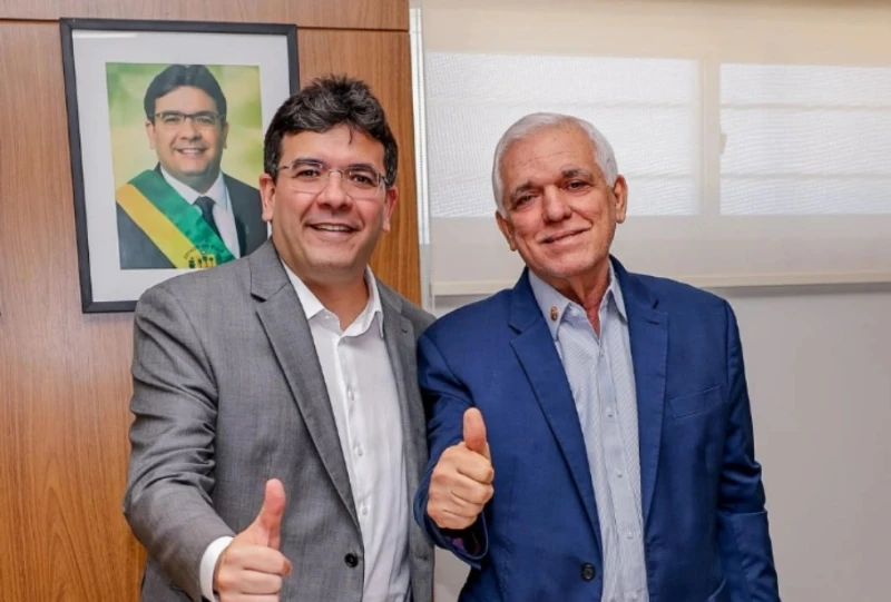 Encontro de Rafael Fonteles com MDB termina sem acordo sobre futuro de Themístocles Filho