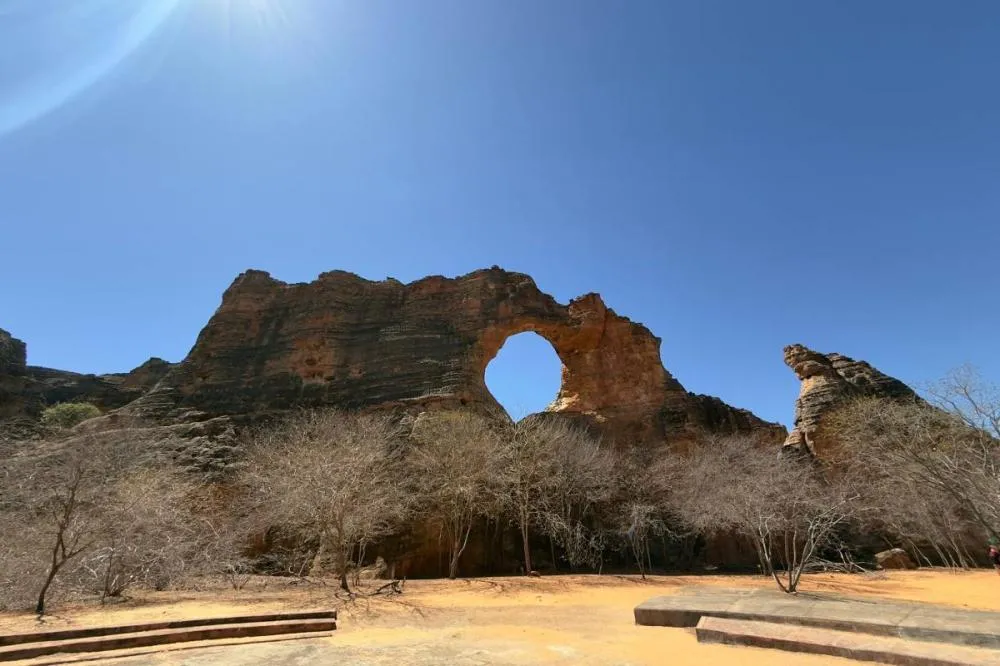 Sem voos, Parque Nacional na Serra da Capivara perde fôlego - (Imagem: Welton Soares/Folhapress)