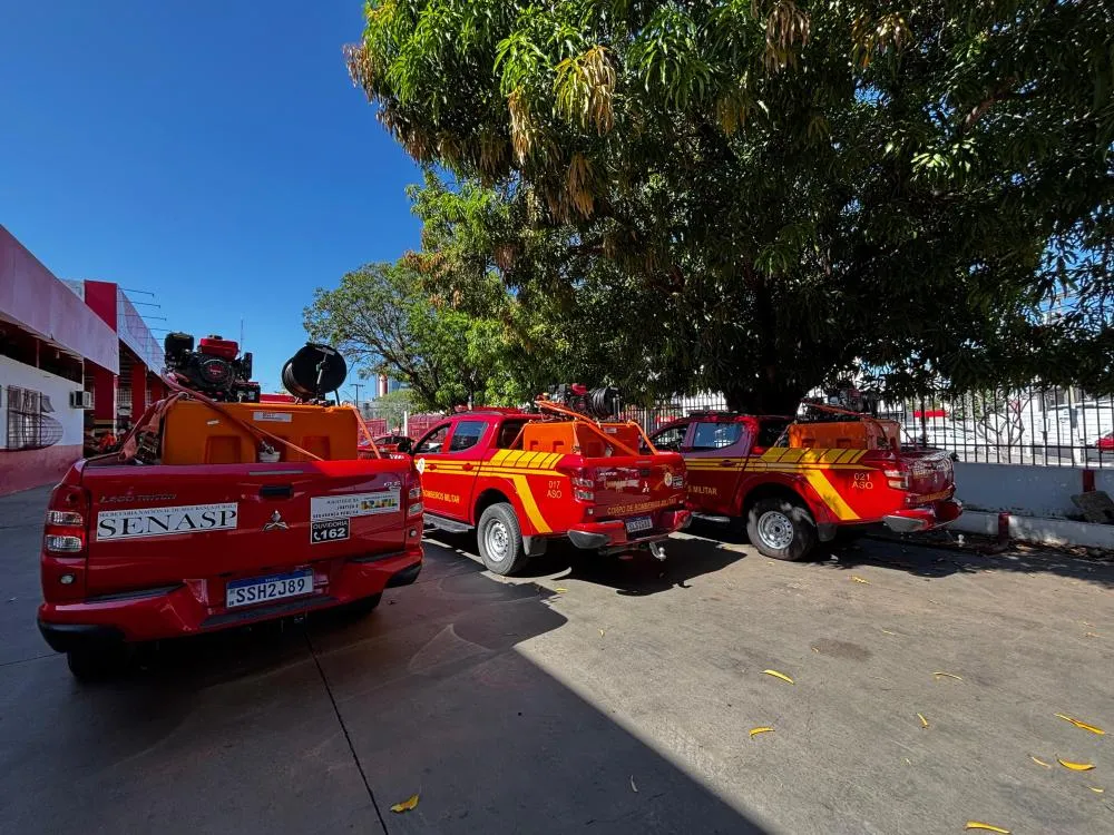Corpo de Bombeiros envia viaturas com kits de combate a incêndio ao interior - Foto: Divulgação