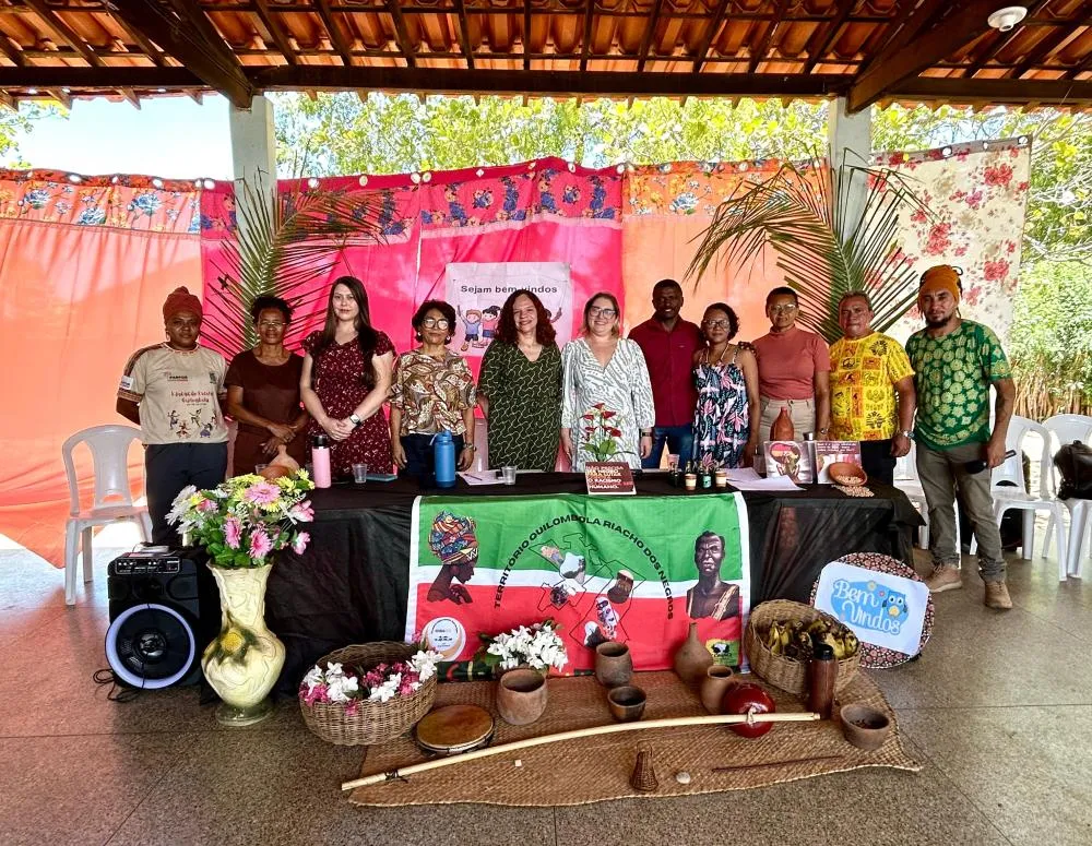 Evento foi realizado em escola da comunidade quilombola Estreito - (Imagem: UFPI)