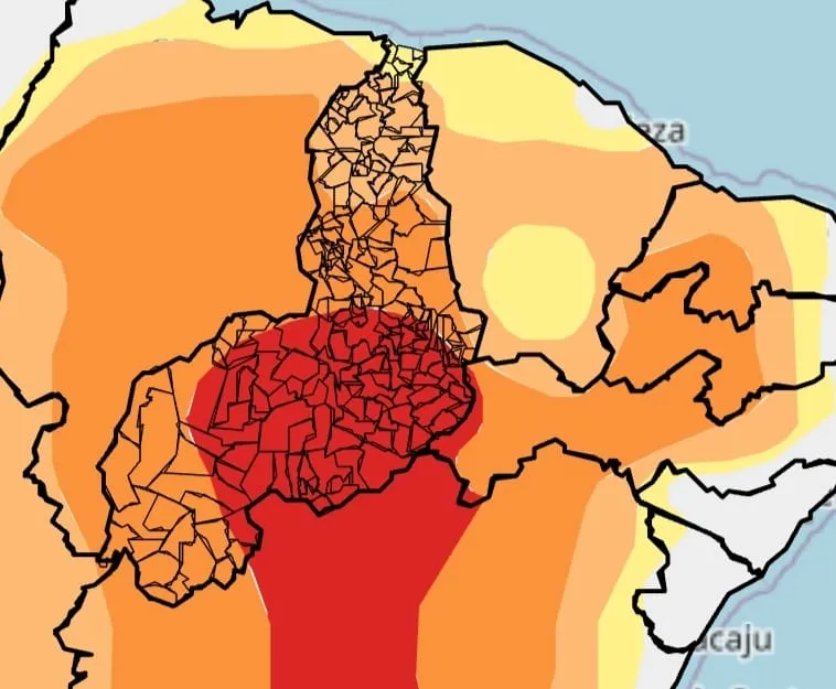 Monitoramento aponta que seca extrema predominou no Sudeste do estado em setembro 