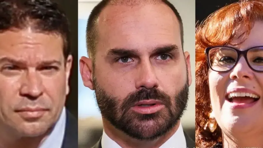 Cassados, Ramagem e Zambelli estão inelegíveis, mas Eduardo Bolsonaro não