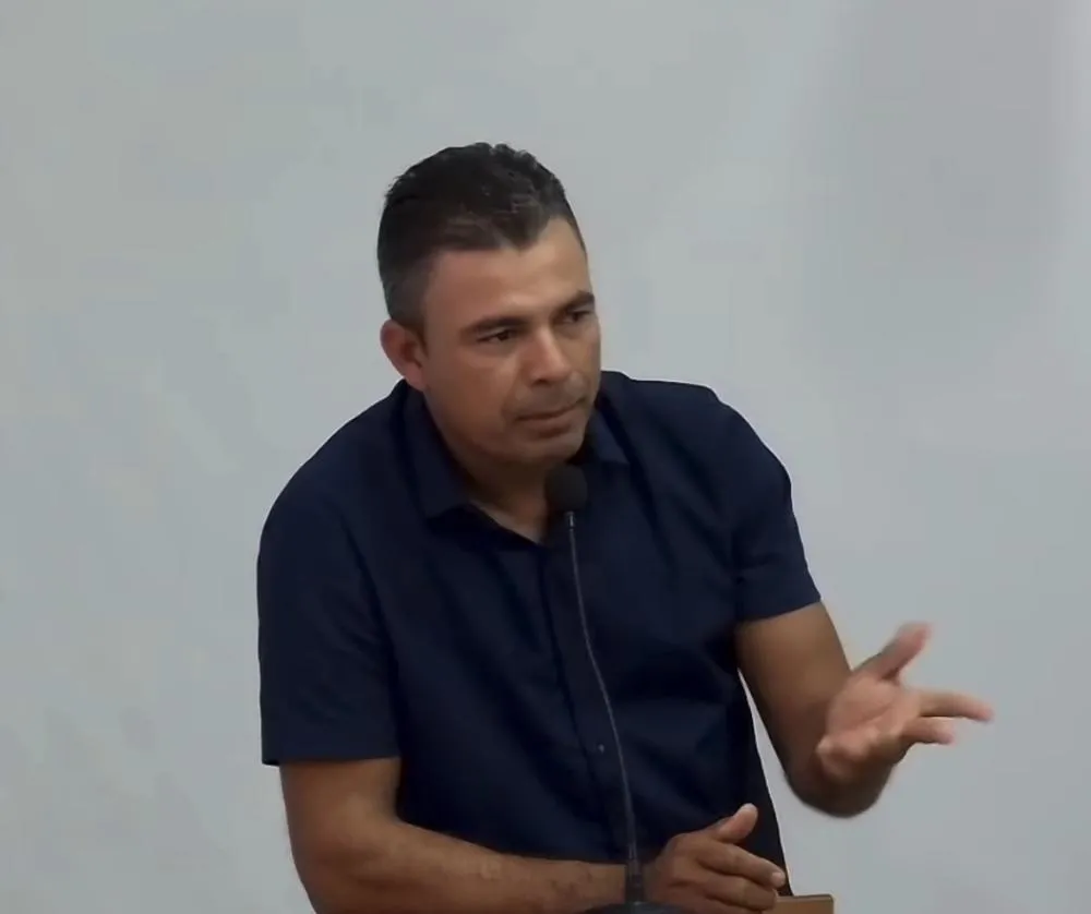 Vereador secretário Nunes de Jesus - Imagem: Reprodução