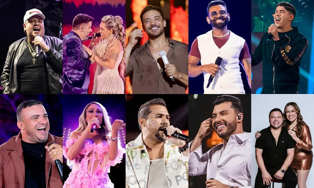 Apenas dez artistas faturamram mais de R$ 32 milhões com prefeituras do Piauí nos últimos 12 meses