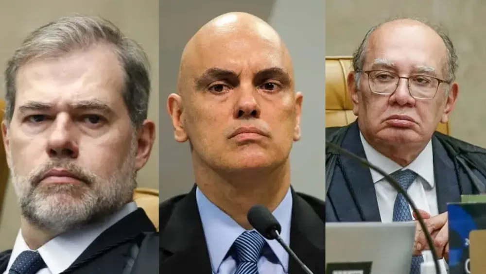 Relator de CPI do Crime Organizado pede indiciamento de Moraes, Toffoli, Gilmar e Gonet
