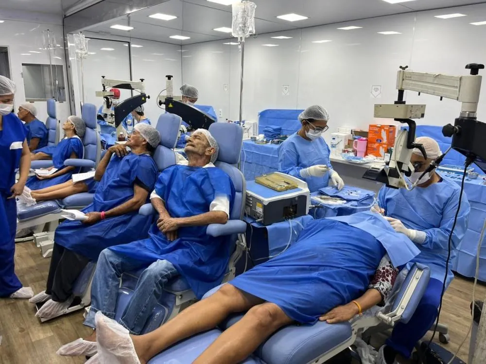 Projeto itinerante amplia cirurgias de catarata em municípios do Piauí