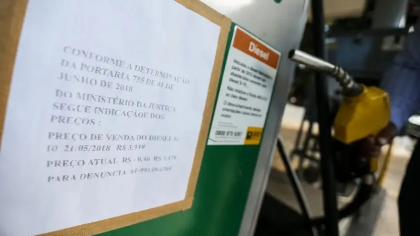 Óleo diesel cai pela 4ª vez em 5 semanas e acumula recuo de 4,5%