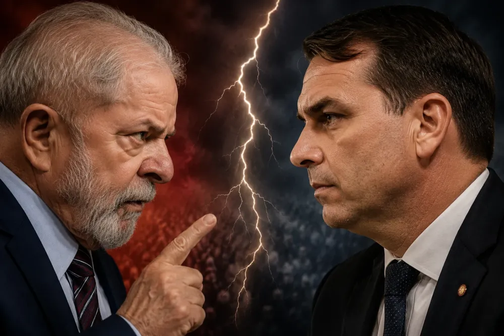 Datafolha: Lula abre vantagem sobre Flávio após 'Dark Horse'