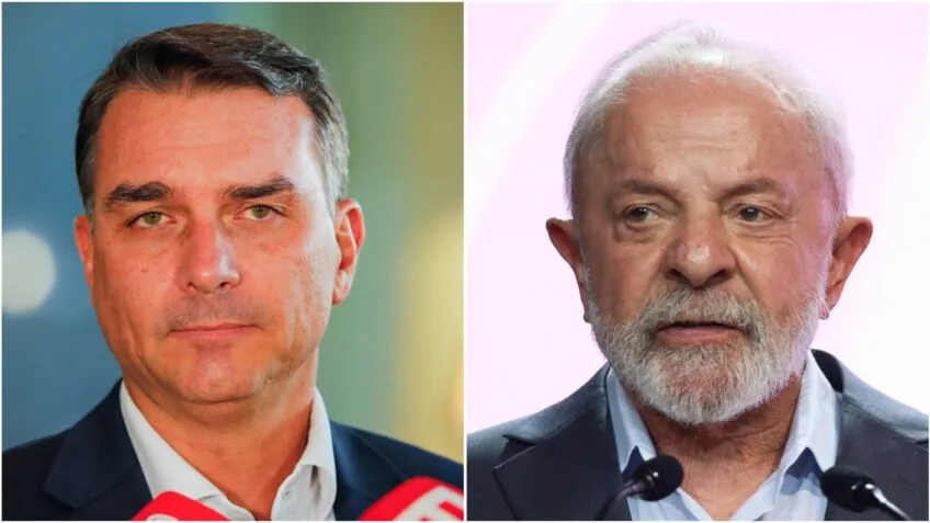 Flávio é rejeitado por 56% e Lula por 53%, diz Quaest