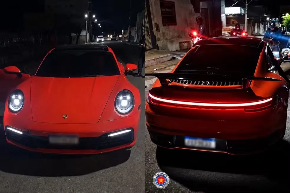 Motorista de Porsche preso por manobras perigosas e com CNH vencida é solto após pagar fiança de R$ 3,2 mil