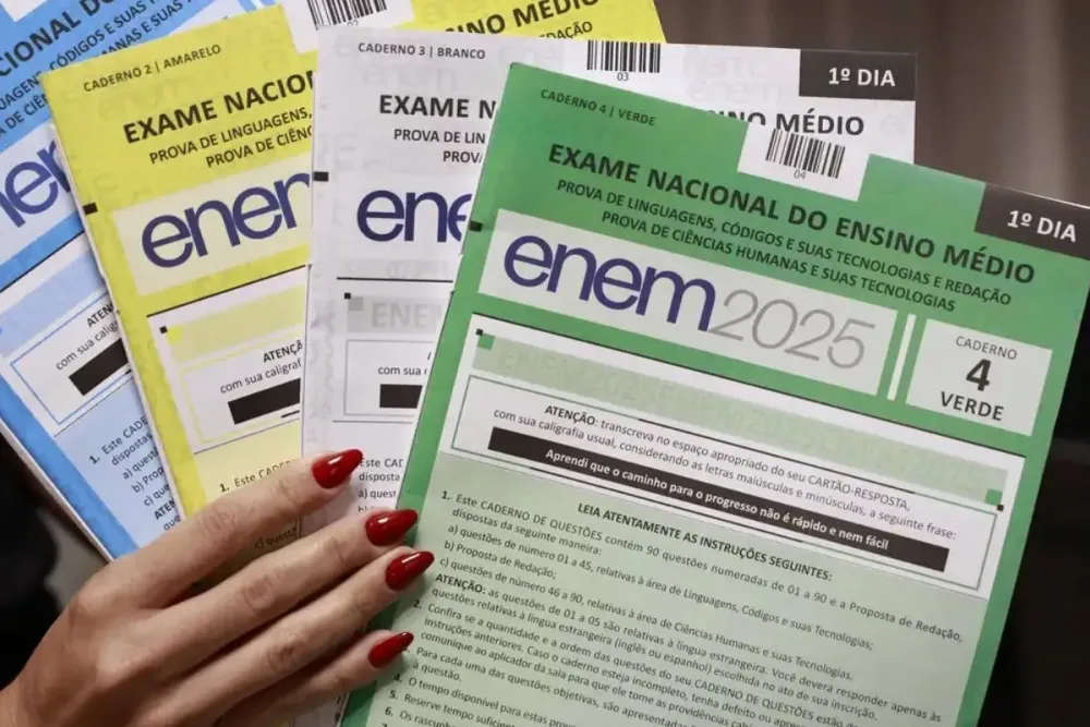 Questões do Enem 2025 foram retiradas do cálculo da nota pela dificuldade; saiba quais