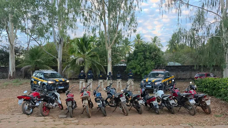 Operação da PRF recupera 49 veículos e prende 15 pessoas no Piauí