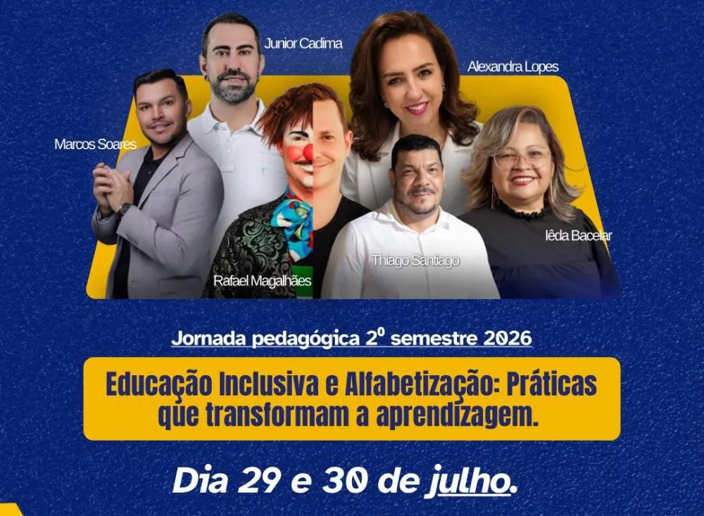 Jornada Pedagógica 2026 reúne educadores de São Raimundo Nonato para formação em Educação Inclusiva e Alfabetização
