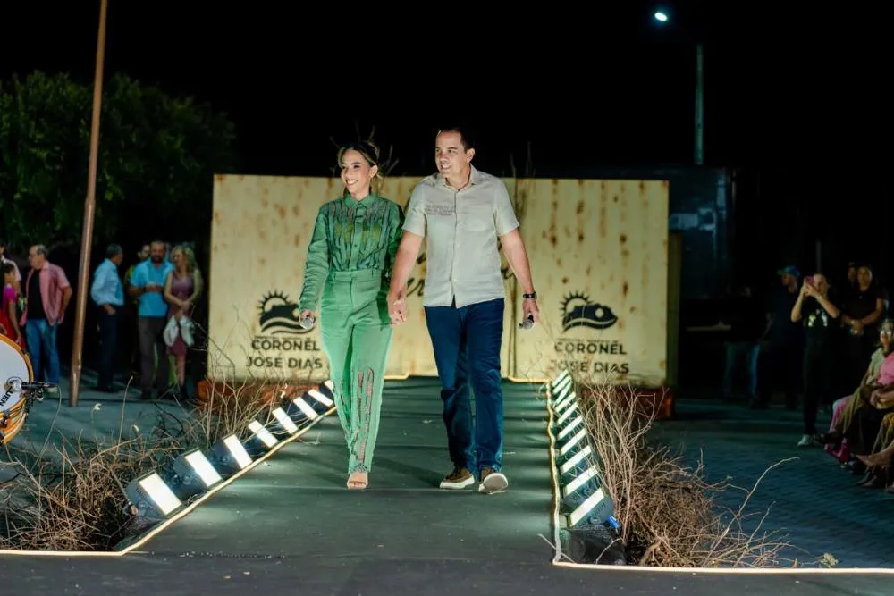 Coronel José Dias lança marca de moda autoral com peças feitas por artesãos e desfile protagonizado por alunos da rede pública