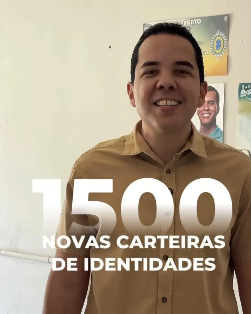 Mais de 1.500 novos RGs já foram emitidos em Coronel José Dias