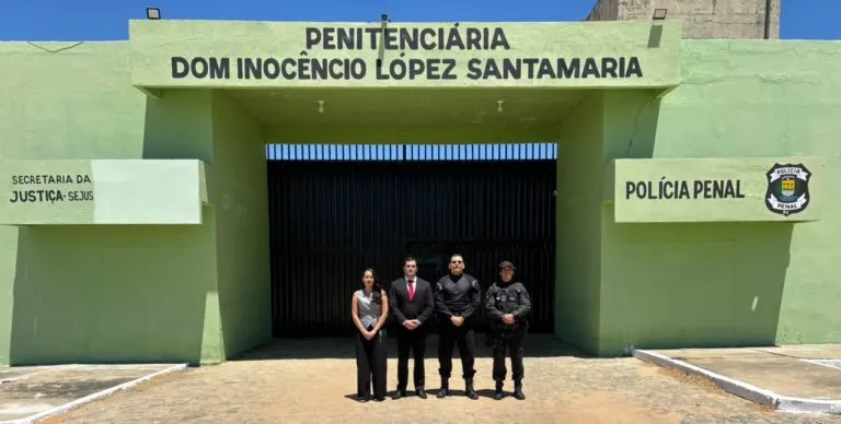 MPPI realiza visita e inspeção à Penitenciária Dom Inocêncio Lopez Santamaria, em São Raimundo Nonato