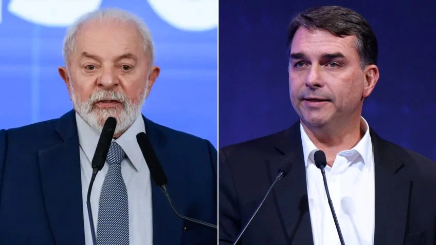 Lula tem 46% contra 45% de Flávio no 2º turno, diz BTG/Nexus