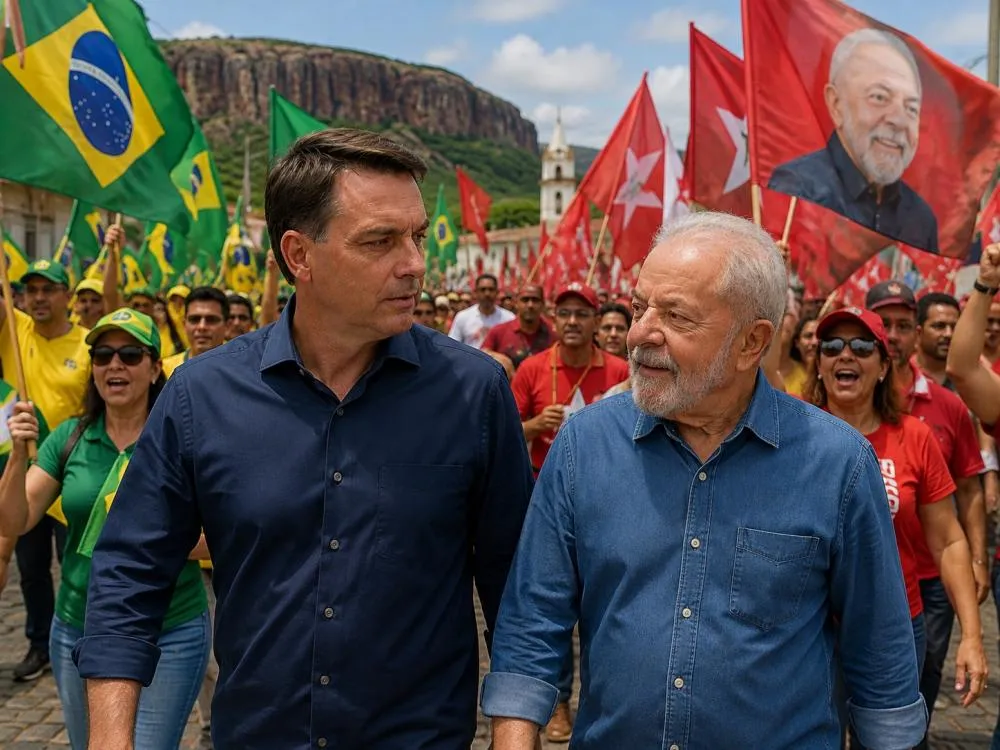 Disputa política entre apoiadores de Lula e Flávio Bolsonaro movimenta São Raimundo Nonato