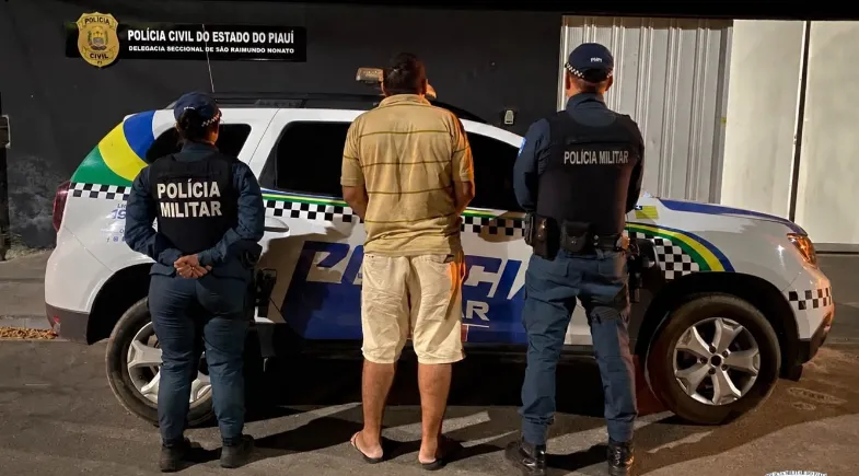 Suspeito de estupro de vulnerável contra duas crianças de 5 e 6 anos é preso em São Raimundo Nonato