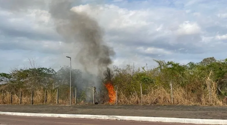 Calor e fumaça de queimadas acendem alerta para problemas respiratórios no Piauí